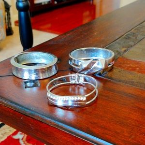 Silver Bracelets (3)